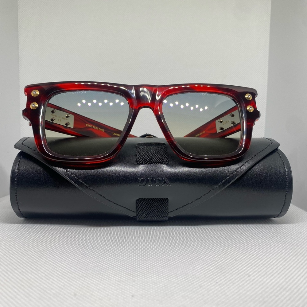 DITA Emitter One Red and Gold Sunglasses